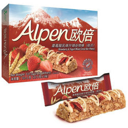 Alpen 欧倍 草莓酸乳味 什锦谷物棒5条装137.5g