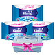 华中地区：Kleenex 舒洁 湿厕纸 40片 3包装 配套专用抽盒
