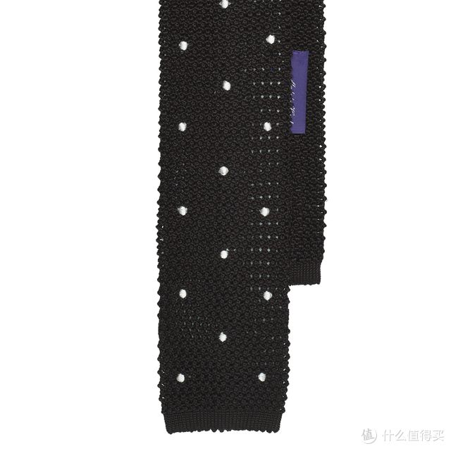 近年颇为流行的编织真丝领带中，RL紫标质量最好