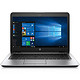 HP 惠普 EliteBook 840 G3 W8G53PP 14英寸 商务笔记本电脑（i5-6200U 8G 1T FHD Win10）银色