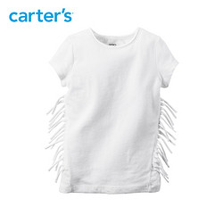 Carter's 儿童全棉流苏短袖T恤