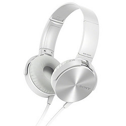 SONY 索尼 MDR-XB450APWQCN 头戴式耳机 白色