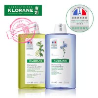 KLORANE 康如 亚麻空气丰盈洗发露 400ml +赠香橼果洗发露 400ml