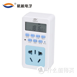 展越电子 定时插座 kg01-x 10A国标五孔