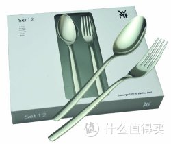 WMF 福腾宝 PALMA系列 不锈钢餐具12件套(餐勺&餐叉)