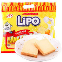 lipo 利葡 面包干 奶香味 300g*6