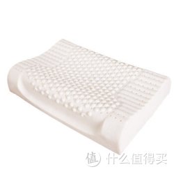 胜伟 床品家纺 超大颗粒按摩舒适柔软天然乳胶枕头 60*40cm