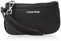 Calvin Klein 女士十字纹牛皮手拿包