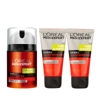 L'OREAL PARIS 巴黎欧莱雅 火山岩控油祛痘套装