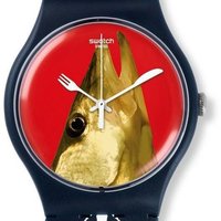 swatch 斯沃琪 SUON111 沙丁鱼狂想 时尚腕表