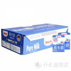 MUH 牧牌 全脂纯牛奶 200ml*24装 *3件