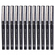 M&G 晨光 ARP41801 直液式全针管中性笔0.5mm12支装 黑色