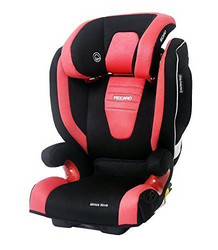 RECARO Monza Nova 2 Seatfix莫扎特2代 儿童安全座椅 带硬isofix接口 Ruby 红黑色