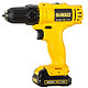 DEWALT 得伟 DCD700CK2-A9 10.8V 经济型锂电充电式电钻起子 2x1.3Ah电池套装