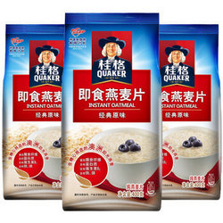 桂格 即食燕麦400g 三件套(桂格即食燕麦400g *3)*5