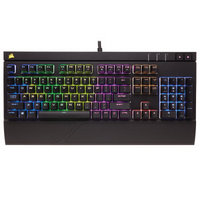 CORSAIR 美商海盗船 STRAFE 惩戒者RGB 机械键盘（茶轴）+凑单品