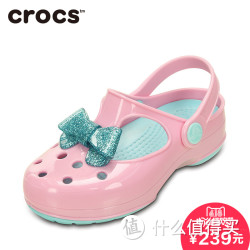 crocs 卡骆驰 2016新款小玛丽珍凉鞋
