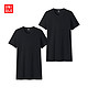 UNIQLO 优衣库 SUPIMA COTTON系列  男款圆领短袖T恤(2件装)
