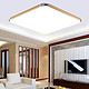 HD  LED吸顶灯 现代简约 卧室客厅方形吸顶灯  无极调光 36W 锦云(金)+凑单品　