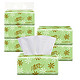移动端：清风 抽纸 淡绿花 2层200抽3包抽取式面巾纸