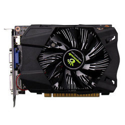 manli 萬麗 gtx750ti-2g5戰魔 專業公版 1020mhz-1085mhz/5400mhz 128