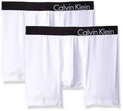 Calvin Klein 男士盒装平角速干内裤2条装