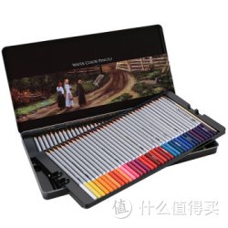 移动端 : deli 得力 6524 72色水溶性彩色铅笔 铁盒套装*2件