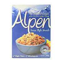 Alpen 欧倍 瑞士风味燕麦干果早餐麦片 560g *5盒