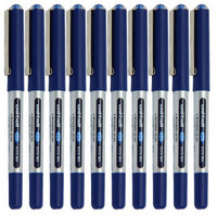uni MITSUBISHI PENCIL 三菱铅笔  UB-150 （可透视）中性笔 签字笔 （0.5mm） （10支装）蓝色