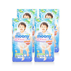 moony 尤妮佳  男宝宝用拉拉裤 XL38片*4包