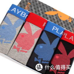 PLAYBOY 花花公子 男士内裤 4条装 XL码