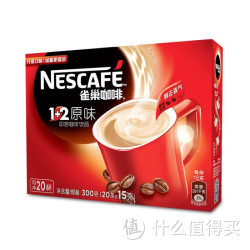 Nestlé 雀巢 1+2原味 300g(20条x15g)*5件