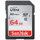 SanDisk 闪迪 至尊高速 64GB SDXC存储卡 80MB/s