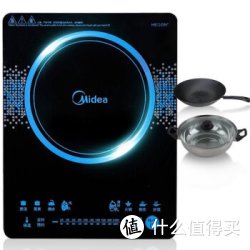 Midea 美的 匀火系列智能纤薄触控版WT2113 电磁炉（赠汤锅+炒锅）