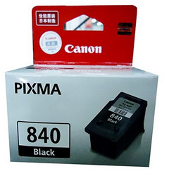 Canon 佳能 PG-840 颜料黑色墨盒 （适用PIXMA MG2180 3180 4180 MX438 378）