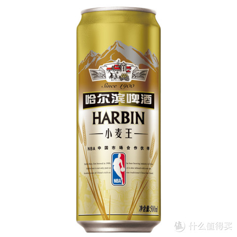 harbin 哈尔滨啤酒 小麦王拉罐装500ml/听 看球必备