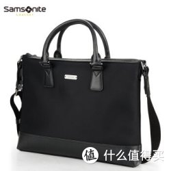 Samsonite 新秀丽  45Q*09001 EDDIE系列 牛皮拼接手提斜挎包