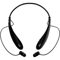 LG HBS-800 颈带式 立体声 蓝牙耳机 黑色（蓝牙3.0、ANC降噪、apt-X无损）