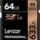 Lexar 雷克沙 Professional 633x 64GB SD存储卡