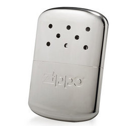 ZIPPO  芝宝 暖手炉 日版暖手炉怀炉 白钢色 JZ20088