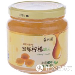 森蜂园 蜜炼柠檬罐头 600g