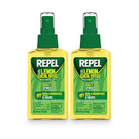 Repel 柠檬桉天然驱蚊剂  118ml*2瓶
