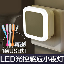 方形LED小夜灯+USB灯条