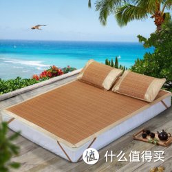 MERCURY 水星家纺 抗菌防螨仿藤席 双人凉席180*200cm