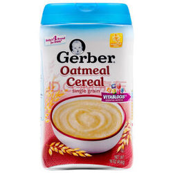 Gerber 嘉宝 婴儿燕麦米粉 454g 多口味