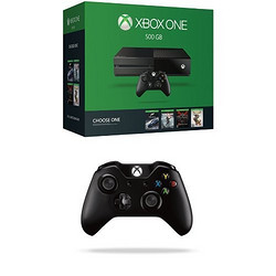 Microsoft 微软 Xbox one 500GB +双手柄