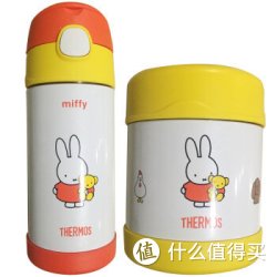 THERMOS 膳魔师 米菲系列婴童套组 儿童保温杯F4011 MF001+儿童辅食罐F3001 MF