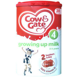 Cow＆Gate 英国牛栏 婴幼儿奶粉 4段 800g*2件