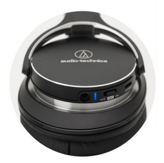 audio-technica 铁三角 MSR7NC 耳罩式头戴式降噪动圈有线耳机 黑色 3.5mm