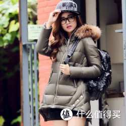 MAZOE 连帽时尚羽绒服